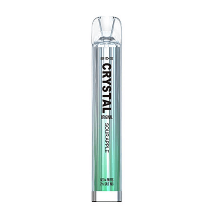 Crystal Vape Disposable Bar - Sour Apple - 20mg