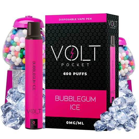 Volt Pocket Vape Disposable Pod - Bubblegum Ice - 0mg
