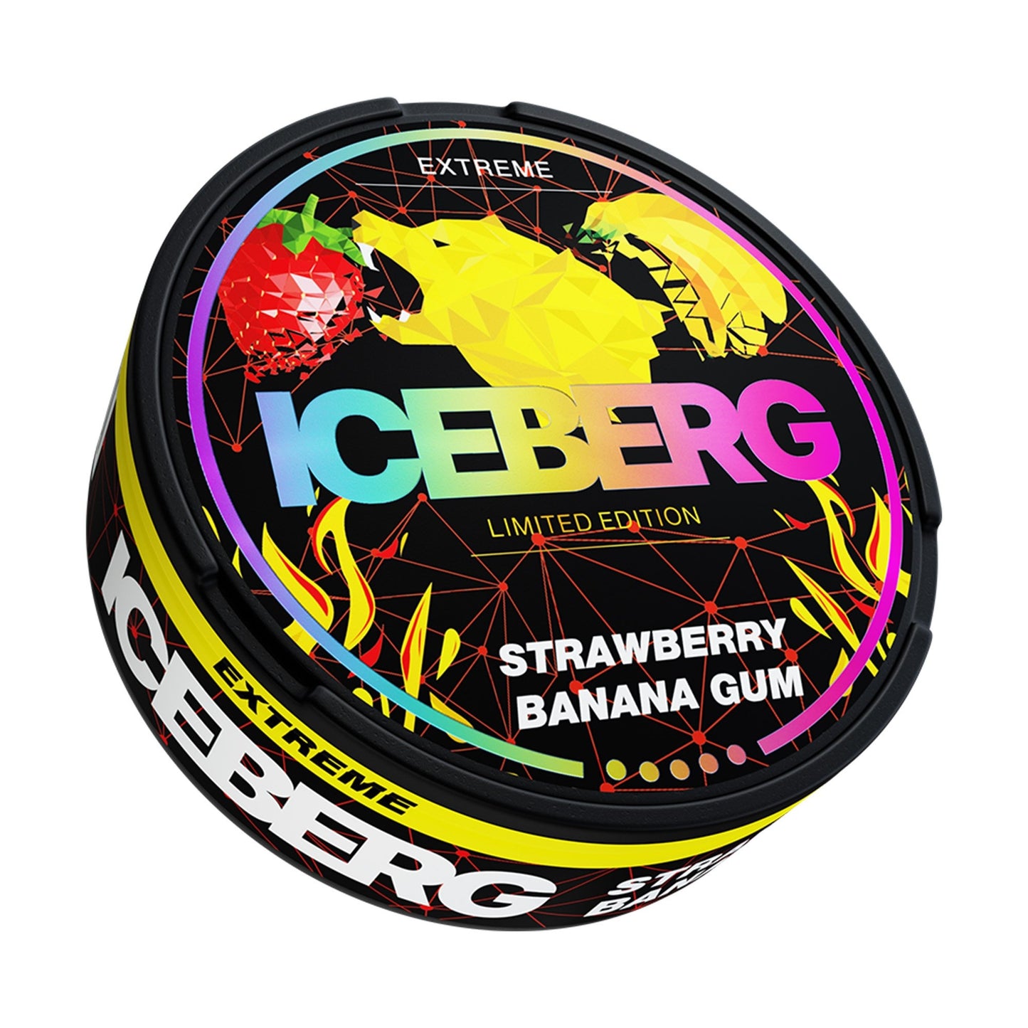 ICEBERG Strawberry Banana Gum - 50mg/g